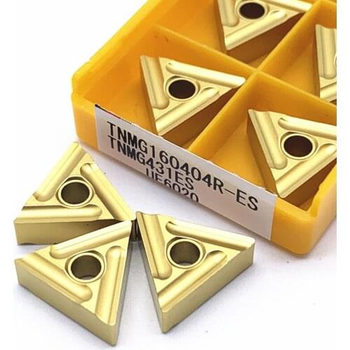 TNMG160404R TNMG160408R ES VP15TF/US735/UE6020 High Quality Carbide Outer Turning Tool CNC Milling Cutter metal lathe tools