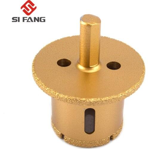 1Pc 40mm Diamond Vacuum Brazed Drilling Core Bits Drill Bits Hole Saw For Concrete Granite Marble