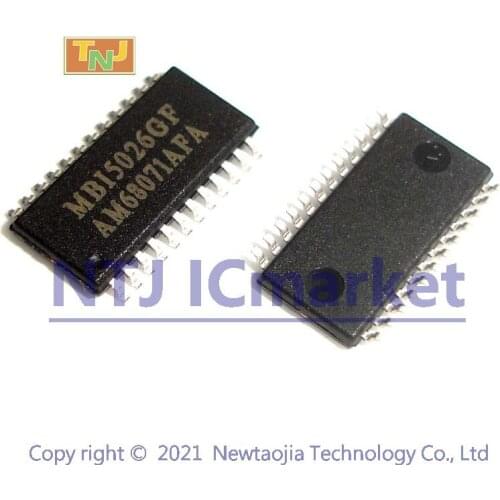 10 PCS MBI5026GF SSOP-24 MBI5026 SMD Current LED Driver IC CHIP
