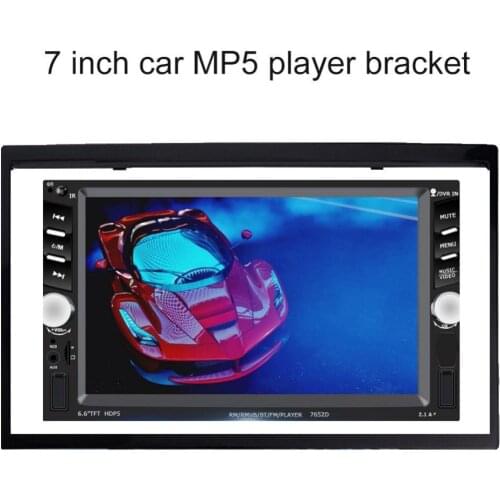 35% Hot Sales!!! Universal 7 Inch Double Din Car Multimedias Radio MP5 Player Installation Frame