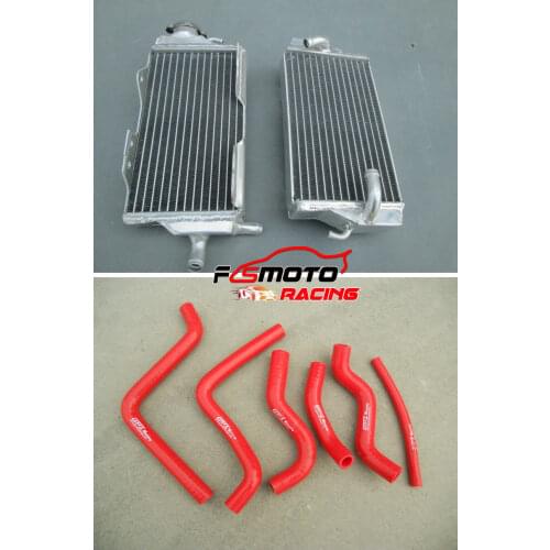 Aluminium Radiator & hose for Honda 2000-2001 CR125 CR125R CR 125 2000 2001