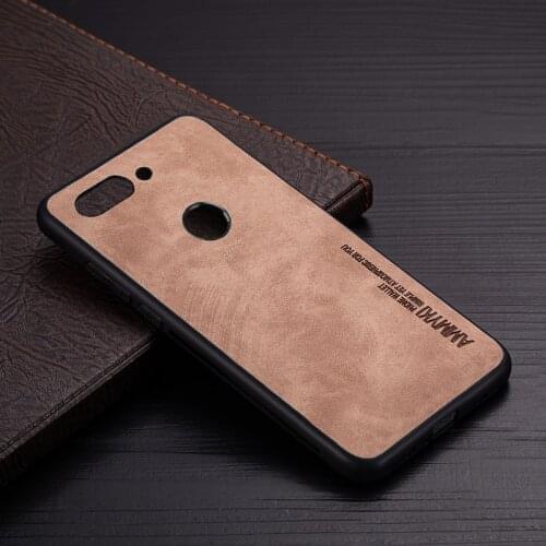 AMMYKI Fashion silicone Pu leather For Xiaomi Redmi 6 Case Soft Silicone case For Xiaomi Mi 6 8 Lite 5X A1 case