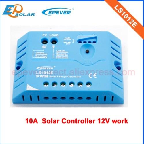 Beautiful appearance EPsolar small solar controller LS1012E PWM 12v work for home use