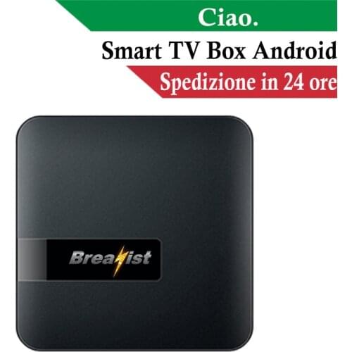 Breakist Android 10.1 Media Player Smart TV Box 1g 8g/2g 16g Quad Core Amlogic S905W Support 4K No app included