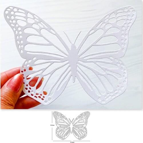 Metal Cutting Dies lace etched butterfly 2020 new die template for DIY Scrapbooking Album Decor Emboss Paper Card Crafts Die Cut
