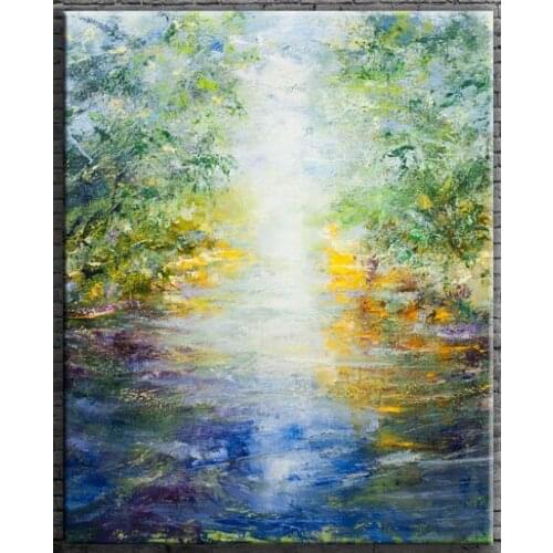 Hand paintedOil Painting on Canvas Abstract Home Decoration painting DM-15060107