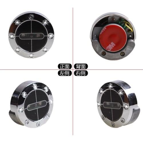 Shun Wei to install super dazzling led Blu-ray wheel lamp mechanical power car decoration SD-2201