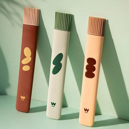 Silicone Basting Oil Brush Pastry Brush Spread Oil Butter Sauce Marinades for BBQ Grill Desserts Baking Kitchen Cooking