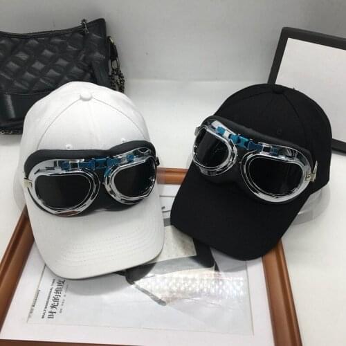 The new 2019 men and women with baseball cap summer hat shading aviator sunglasses cotton is prevented bask in tide Visors