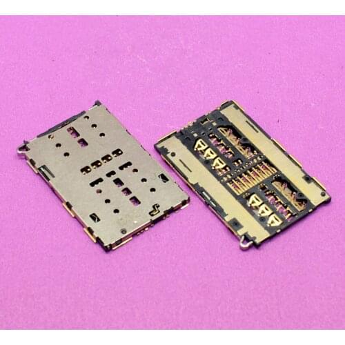 YuXi 1PCS Brand New SIM Card Socket Holder Tray Slot Repair Parts for for Huawei Honor 7 7I PLK-AL10 UL00 CL00 TL01H