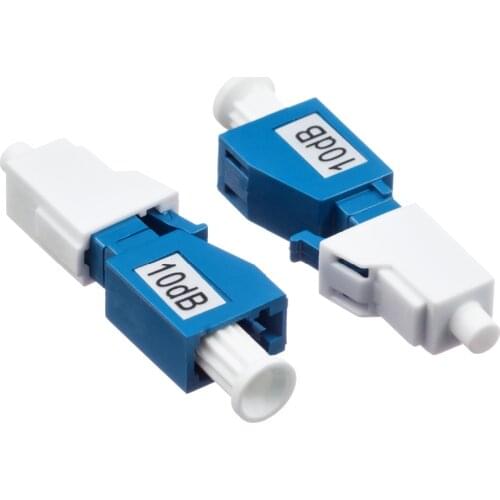10PCS/Bag 10DB LC UPC Female To Male 3dB Fiber Optic Attenuator 10db LC PC Female Male Fiber Optic Attenuator