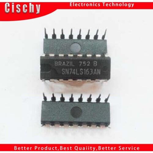 10pcs/lot SN74LS163AN SN74LS163 74LS163 DIP-16