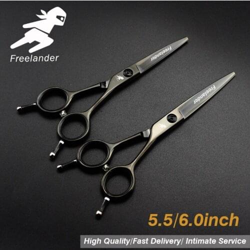 5.5" 6.0" Sale 440c Japanese Hair Scissors sharp Hairdressing Scissors cutting Shears Hairdresser Shaver Haircut scissors