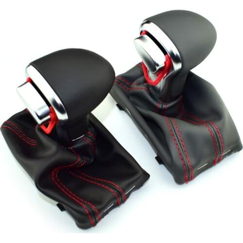 Car Accessories Gearbox Automatic Gear Shift Knob Lever Stick Head For Audi A3 A4 B8 A5 A6 C6 Q5 Q7 2009 2010 2011 2012 2013