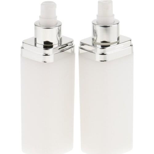 Airless Lotion Pump Bottle +Essential Oil Perfume Aftershave Atomizer 120ml