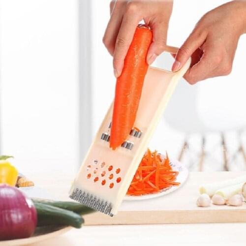 Shredded Potatoes Shredding Machine Multi-Function Vegetable Chopper Eraser Radish Slice Hand Guard Wipe Grater Kitchen Supplies