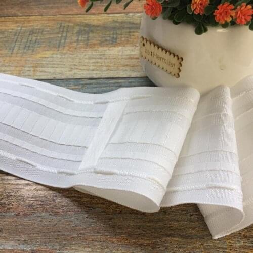 Multifunction Curtain Hook Tape white Rod Pocket and Pull Pleated Tape White Ribbon Tape Thickening Curtain Accessories cp137&B