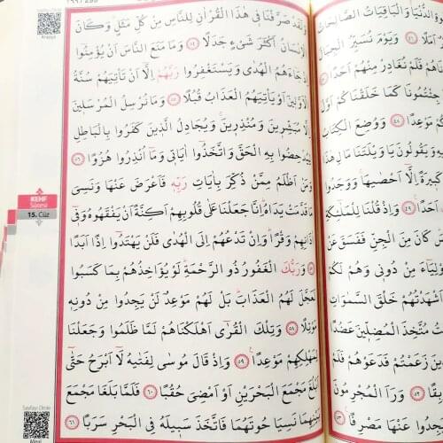 Kaba Pattern Holy Quran Lecterns Size Voice Reading Muslim Book Dua Hajj HZ. Muhammad Islamic Medina Mecca Religious Information