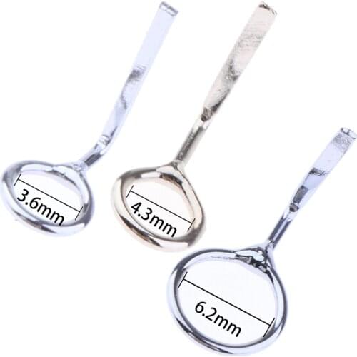 10 Pieces Stainless Steel Fishing Rod Guides Fishing Rod Tip Repair Kit Corrosion-resistant Fishing Rod Guides Mixed Sizes