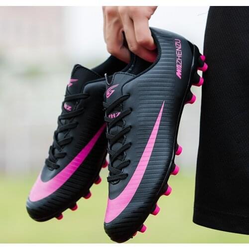 New Soccer Shoes Men Football Sneakers Brand Outdoor Sport AG/TF Training Soccer Cleats Kids AdultsFootball Boots Shoes Chaussur