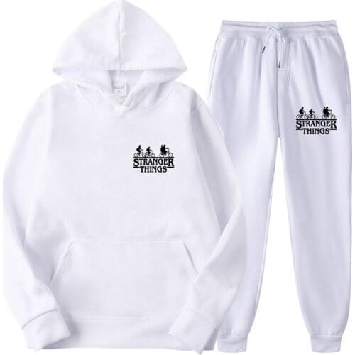 2021Autumn and winter new mens suit sportswear 2-piece hoodie + pants jogging fitness sportswear pullover track suit sweater se