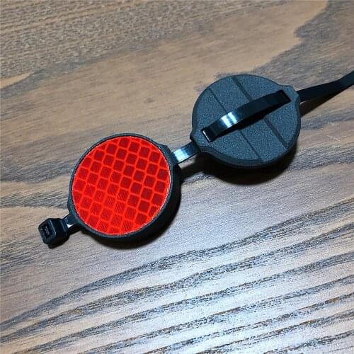 Sturdy Bicycle Reflector Fixed Bracket Support Mount Holder Stand for Airtag