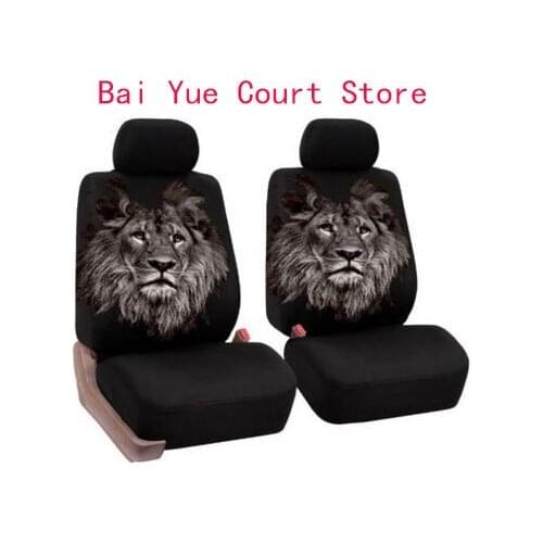 Universal Car Seat Covers Car Interior Decor Fashion Animal Pattern Auto Seat Cover Car Seat Protector