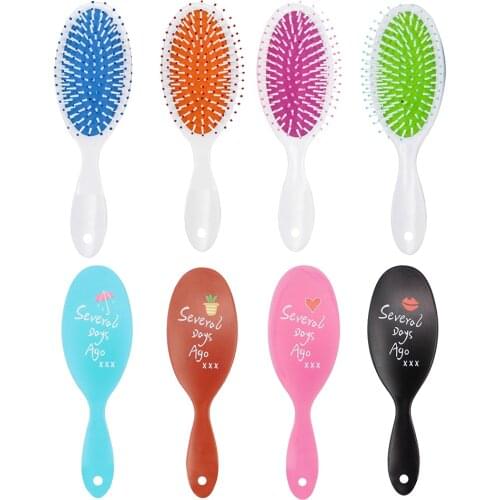 Universal Plastic Hair Brush Paddle Hair Loss Massage Hairbrush Comb Hair Styling Accessories