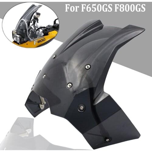 Windshield For BMW F800GS F650GS F800 F650 GS Motorcycle Windscreen ABS Wind Deflector With Mounting Bracket 2008-2017 F 800 GS