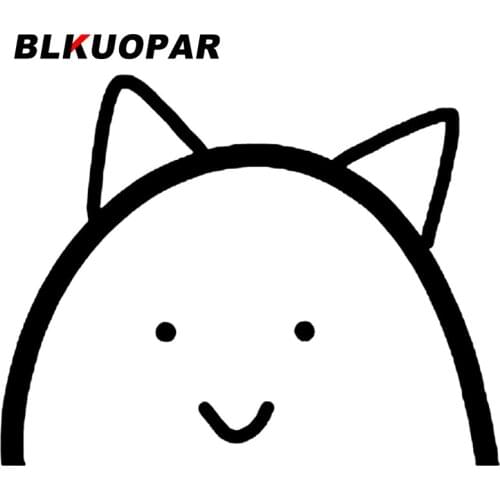 BLKUOPAR for Cute Cat Car Stickers Funny Graffiti Decals Waterproof Cartoon Car Accessories Windows Skateboard Laptop Decor
