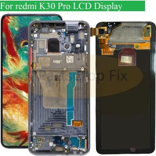 Super AMOLED For Xiaomi Poco F2 Pro LCD Display Touch Screen Digitizer Replacements For Xiaomi redmi k30 pro LCD M2004J11 lcd