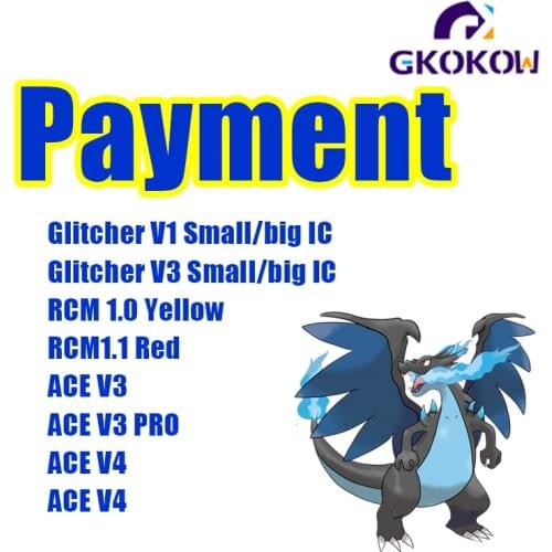 10pcs/lots For X360 ace V4/v3 /V5 for Xbox 360 adapter V1/V2 Blue PCB V1/V3 with Big/Small IC with Crystal for Xbox360 modchip