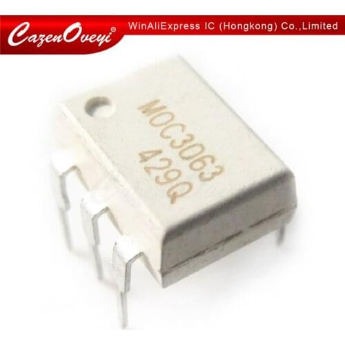 10pcs/lot MOC3063M MOC3063 DIP-6 In Stock