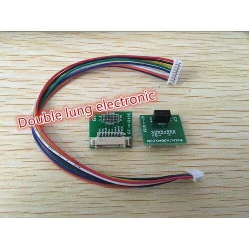 10PCS/LOT The G7 switch board with cable for laser sensor PMS7003 PM2.5 particles