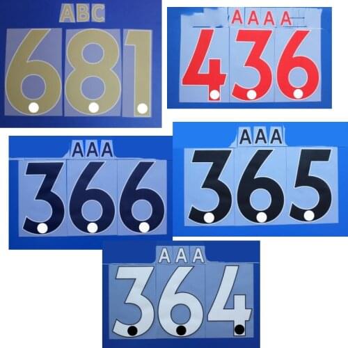 2018 2019 super A customized number name M.SALAH MANE FIRMINO soccer number name Hot stamping patches badges