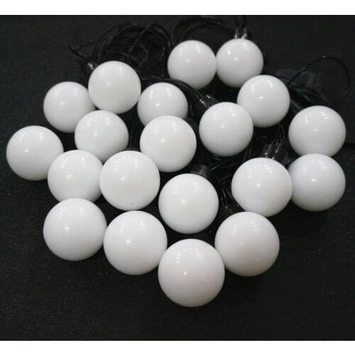 5M 20leds Modeling String Lights Warm White 4cm Super bigBallShape Decoration Lights(AC 110/220V / EU/US Plug )