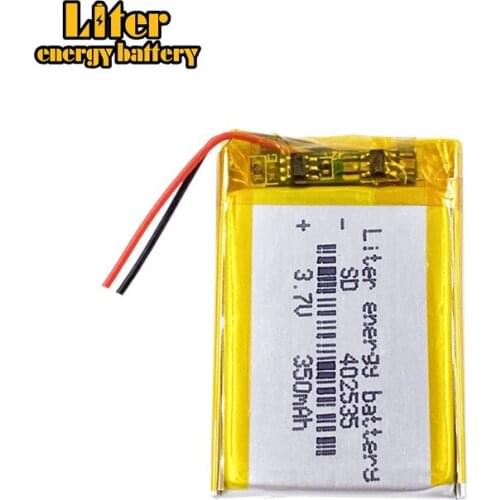 5pcs [SD] 3.7V,310mAH,[402535] Polymer lithium ion / Li-ion battery for TOY,POWER BANK,GPS,mp3,mp4,cell phone,speaker