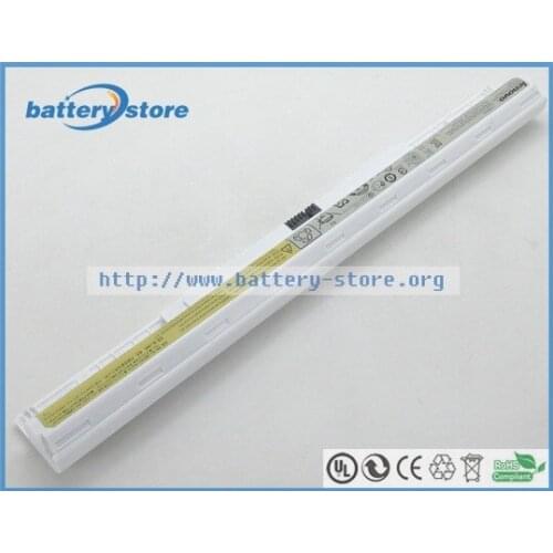 FREE SHIP 14.4V, 41W, white color Genuine battery L12L4A02 for LENOVO ERASER G50-45 , G50-70M , G50-30 , G40-70 , G50-80