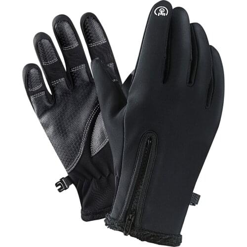 Free Shipping Winter onductive Gloves Screen Windproof Waterproof Thermal Outdoor Ski Leisure Camping Thermal Bike Gloves