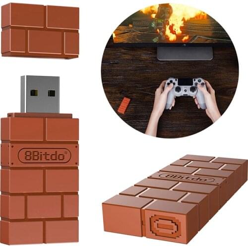 Mini 8Bitdo USB Wireless Bluetooth Adapter Gamepad Receiver For Windows Mac For Nintend Switch For PS3/Xbox Controller