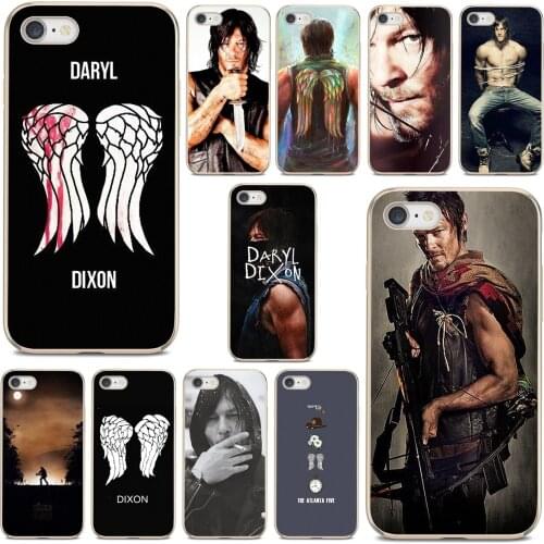 For Huawei Nova 2 2i 3 3i Y3 Y5 Y6 Y7 Y9 Prime 2015 2016 2017 2018 2019 The Walking Dead Daryl Dixon Wings Art Phone Cover