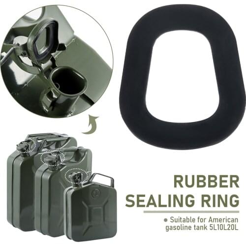 Black Universal Oil Tank Sealing Ring For Sealey Jerry Cans Seal Fuel Cans Rubber Seal Ring Gasket For 5L 10L 20L