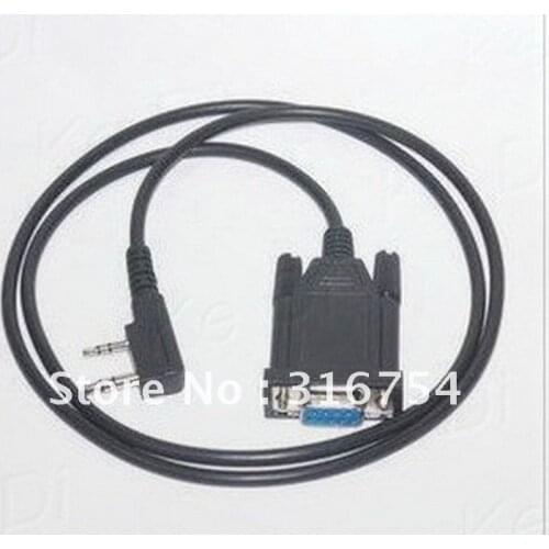 Com Serial Programming Cable for Baofeng UV-5R UV-82 BF-888S KG-UVD1P TG-UV2 KENWOOD TK-2206 TK-3207 TK-2212 TK-2107 TK-2202