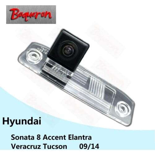 For Hyundai Sonata 8 Accent Elantra Veracruz Tucson 09/14 Car Rear View Camera HD CCD Night Vision Backup Reverse Parking Camera