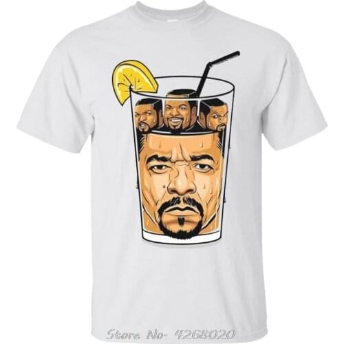 Ice T & Ice Cube Hip Hop Rappers Funny Ice Cube MenS T-Shirt Men Short Sleeve New Unisex Funny Tops Tee Shirt Harajuku