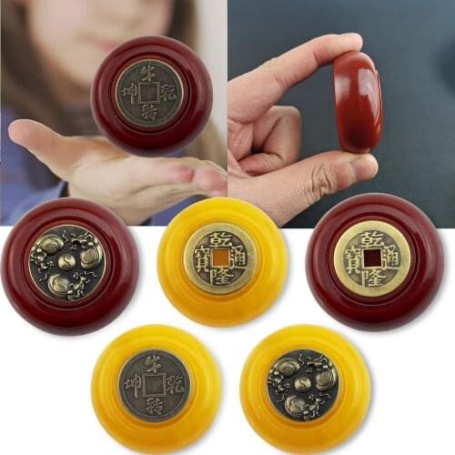 Fidget Toys Spiner High Grade Brass Fingertip Gyro Antistress Coin Handle Otating Decompression Manual Toys Stress Hand Spinners