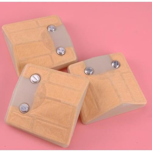 LETAOSK 3pcs Plastic Air Filter Replaces 501807105 Fit For Husqvarna 61 66 181 266 281 288 288XP Chainsaw Part