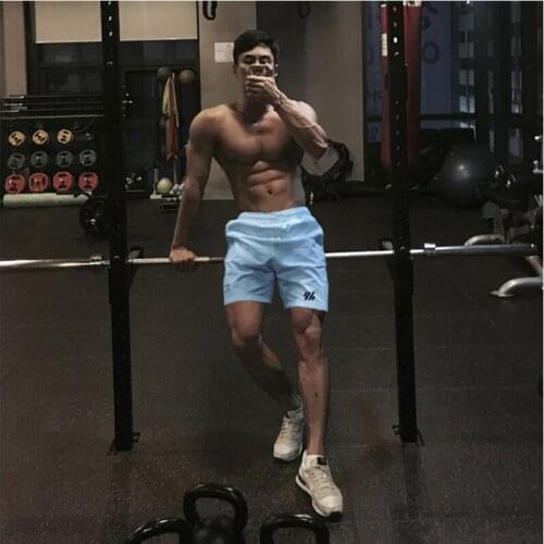 2021 Summer Men Fashion New Mesh Quick-Drying Breathable Five-Point Pants Basket Shorts Outdoor Leisure Running Training Shorts