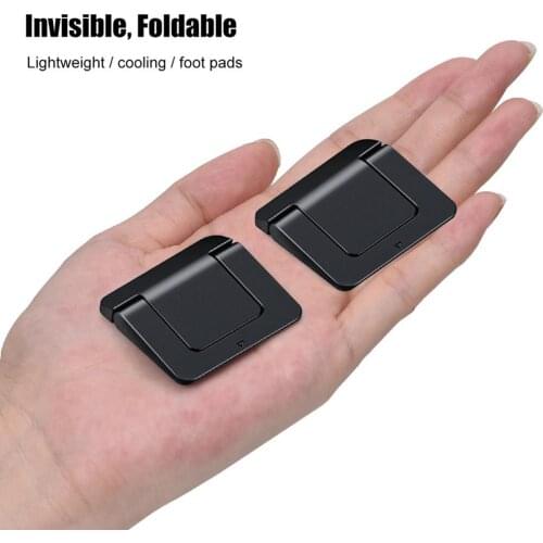 Invisible Mini Laptop Desk Stand Support Collapsible Holder Computer Mount