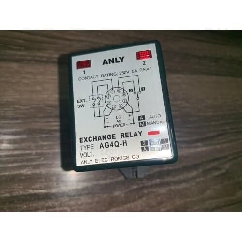 Original authentic ANLY AG4Q-H AG4Q-HS AG4Q-H3 alternate relay motor alternate operation